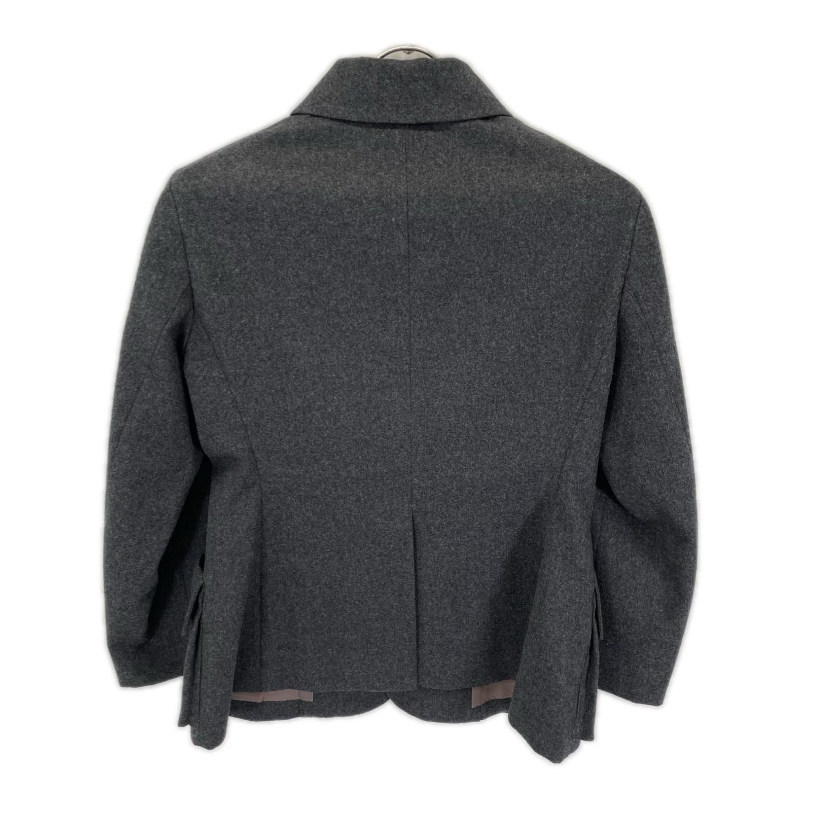MADISON BLUE マディソンブルー MB224-1006 22AW グレー WAIST SHAPED MILITARY JK FLANNEL フランネルジャケット ジャケット