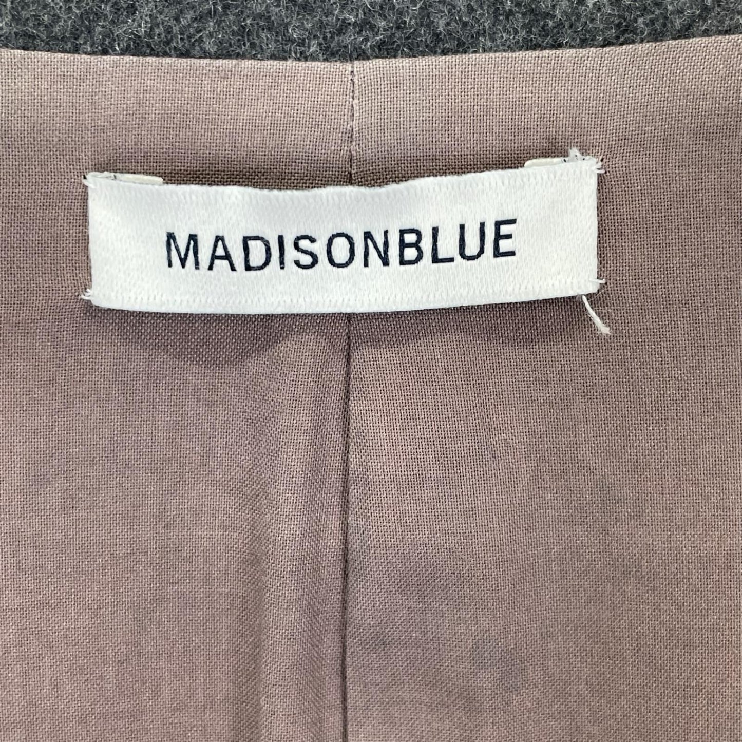 MADISON BLUE マディソンブルー MB224-1006 22AW グレー WAIST SHAPED MILITARY JK FLANNEL フランネルジャケット ジャケット