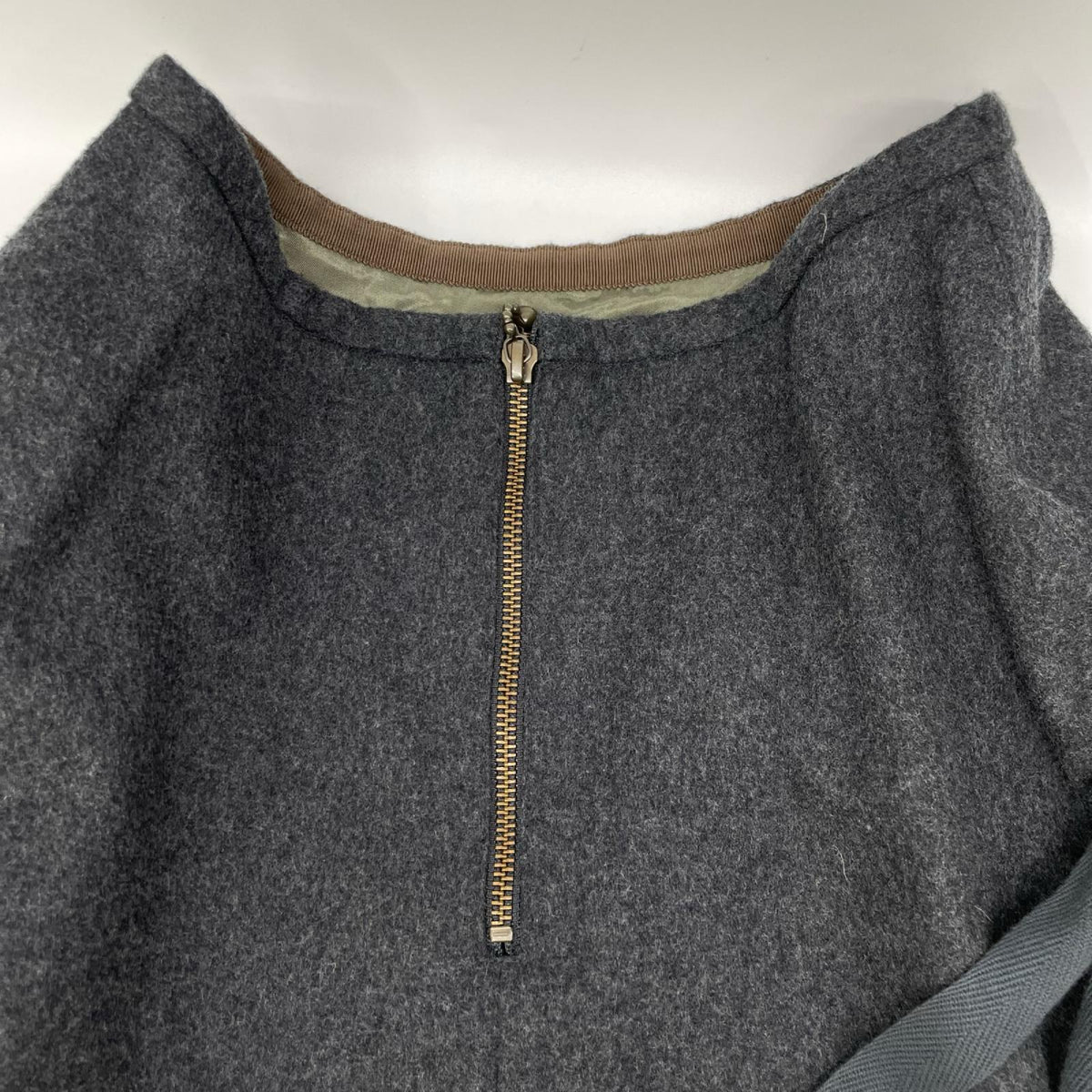 MADISON BLUE マディソンブルー MB224-6005 22AW グレー CARGO CIRCULAR LONG SK FLANNEL カーゴサーキュラーフランネルロングスカート スカート