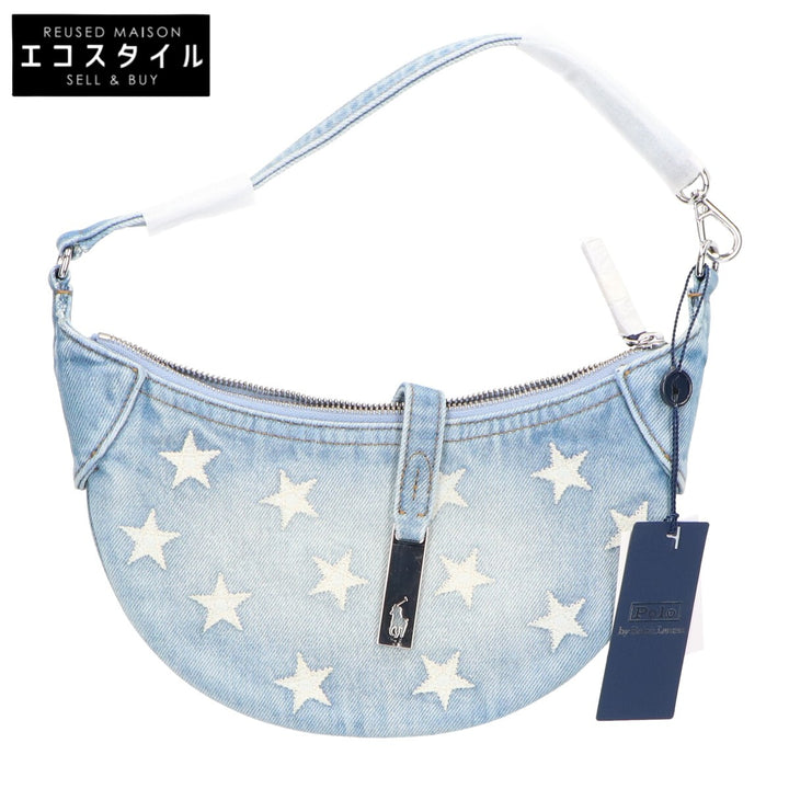 POLObyRalphLauren ポロラルフローレン 【新品同様】26SS WAPOBAG02V20211 428P05476001 Polo ID スター デニム ミニ ショルダーバッグ