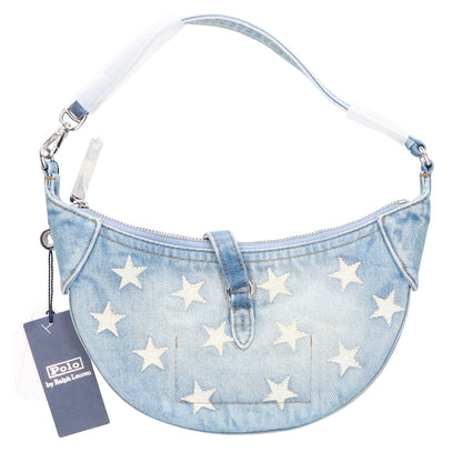 POLObyRalphLauren ポロラルフローレン 【新品同様】26SS WAPOBAG02V20211 428P05476001 Polo ID スター デニム ミニ ショルダーバッグ