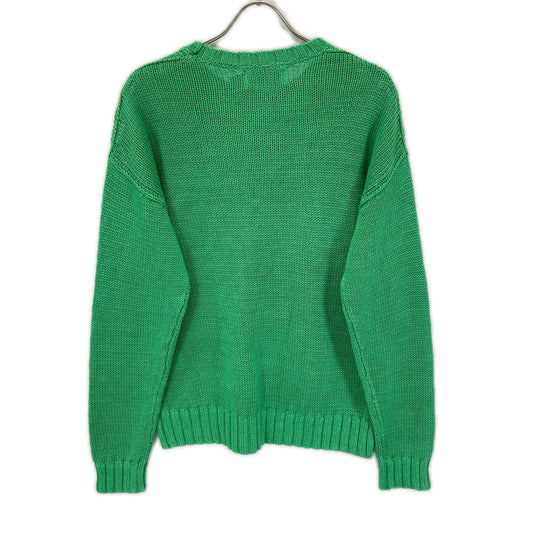 POLObyRalphLauren Polo Ralph Lauren 710A12983001 2025 Green Garment-Dyed Linen Sweater Tops