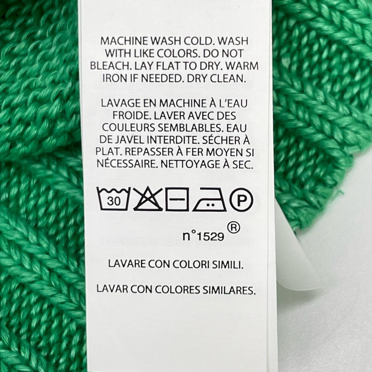 POLObyRalphLauren ポロラルフローレン 710A12983001 25年 グリーン ガーメントダイド リネン セーター トップス