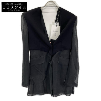FETICO フェティコ 25SS FTC252-0207 ブラック シアーコンビ SEE-THROUGH JACKET ジャケット