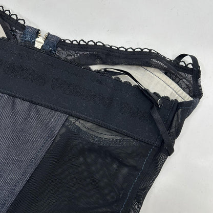 FETICO フェティコ 25SS FTC252-0102 インディゴ ORGANIC COTTON DENIM BUSTIER トップス
