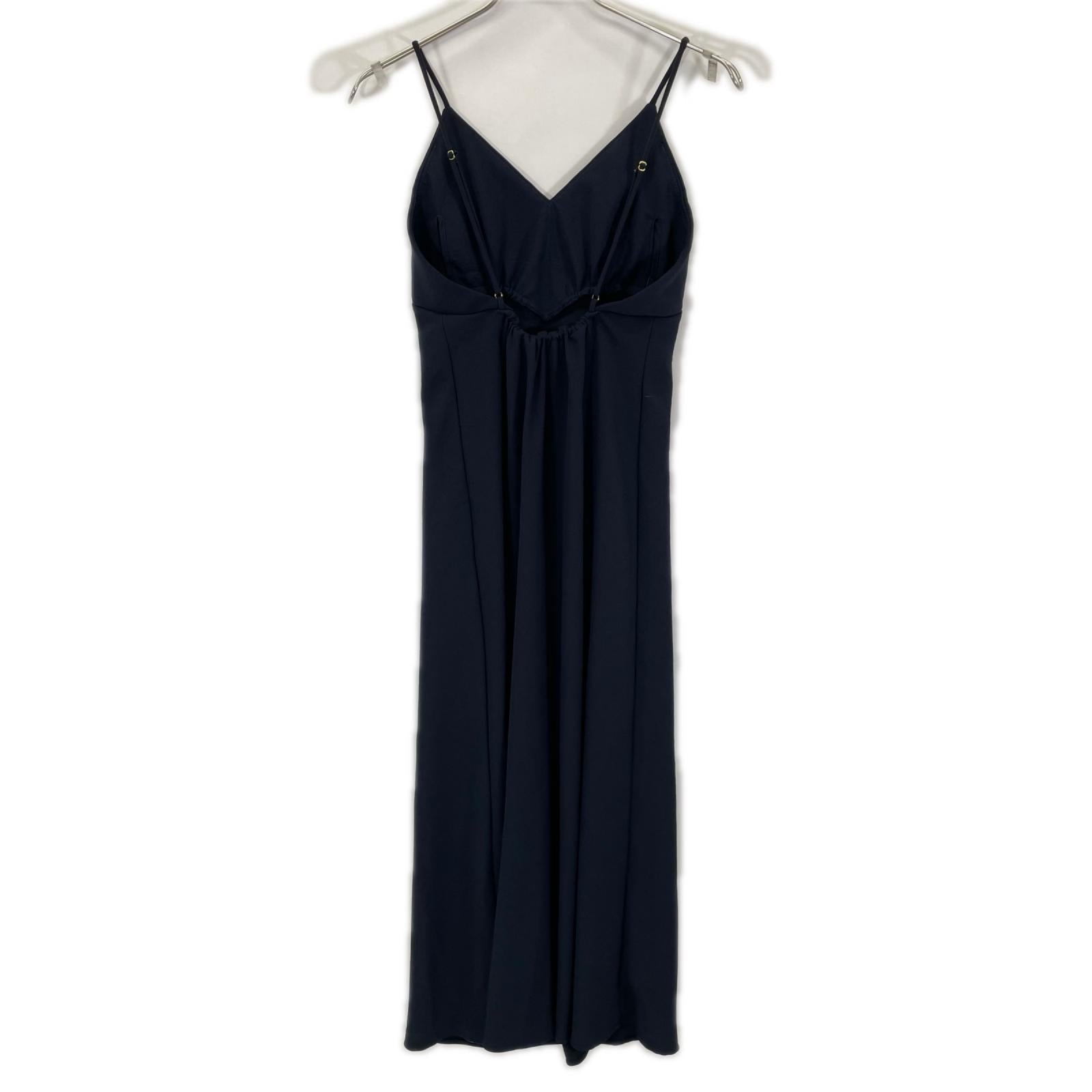 maimia マイミア Clubfloor Dress ネイビー ポリエステル キャミソールドレスワンピース ワンピース