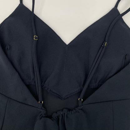 maimia マイミア Clubfloor Dress ネイビー ポリエステル キャミソールドレスワンピース ワンピース