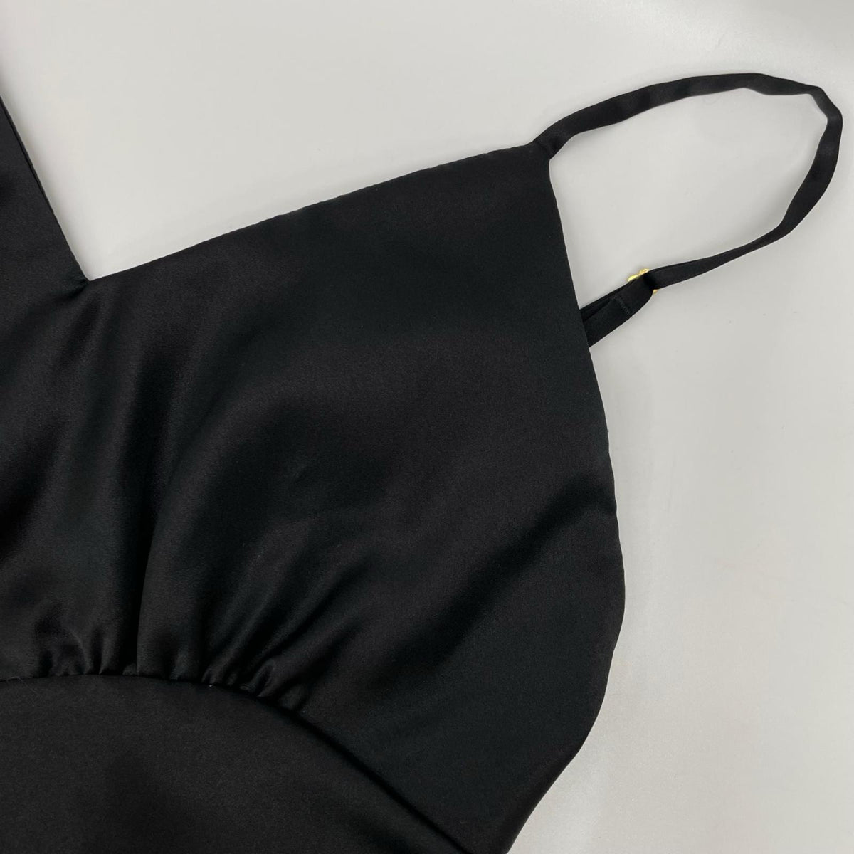 maimia マイミア Clubfloor Dress ブラック サテン キャミソールドレスワンピース ワンピース