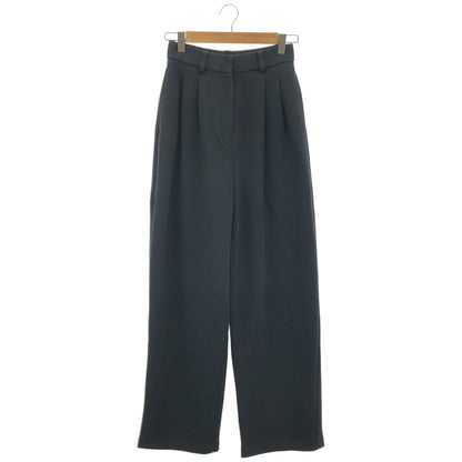 CLANE クラネ 17110-7252 24AW ブラック TWO TUCK SWEAT PANTS ツー タック スウェットパンツ ボトムス