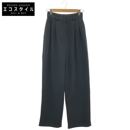 CLANE クラネ 17110-7252 24AW ブラック TWO TUCK SWEAT PANTS ツー タック スウェットパンツ ボトムス