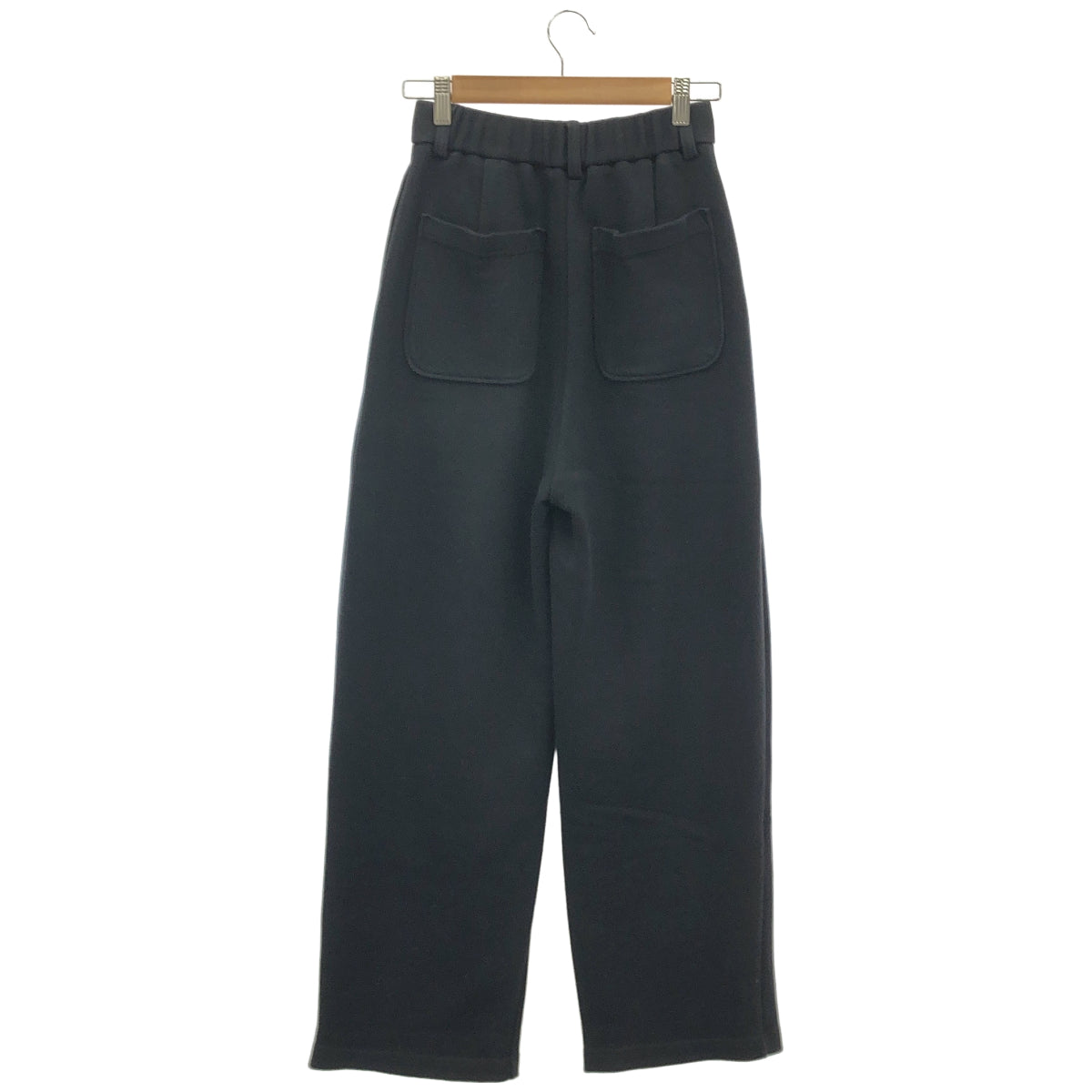 CLANE クラネ 17110-7252 24AW ブラック TWO TUCK SWEAT PANTS ツー タック スウェットパンツ ボトムス