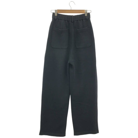 CLANE クラネ 17110-7252 24AW ブラック TWO TUCK SWEAT PANTS ツー タック スウェットパンツ ボトムス