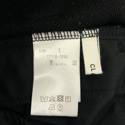 CLANE クラネ 17110-7252 24AW ブラック TWO TUCK SWEAT PANTS ツー タック スウェットパンツ ボトムス