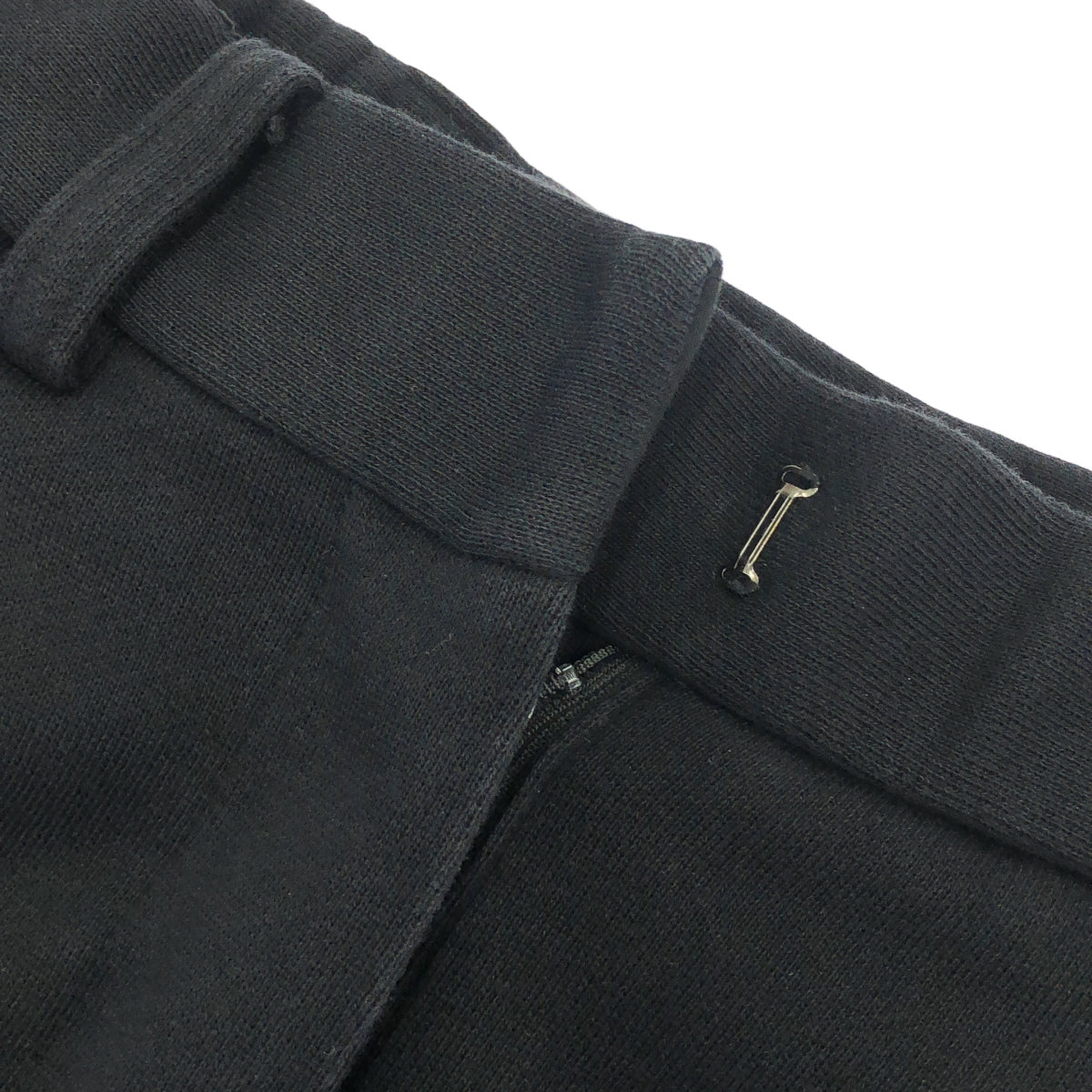 CLANE クラネ 17110-7252 24AW ブラック TWO TUCK SWEAT PANTS ツー タック スウェットパンツ ボトムス