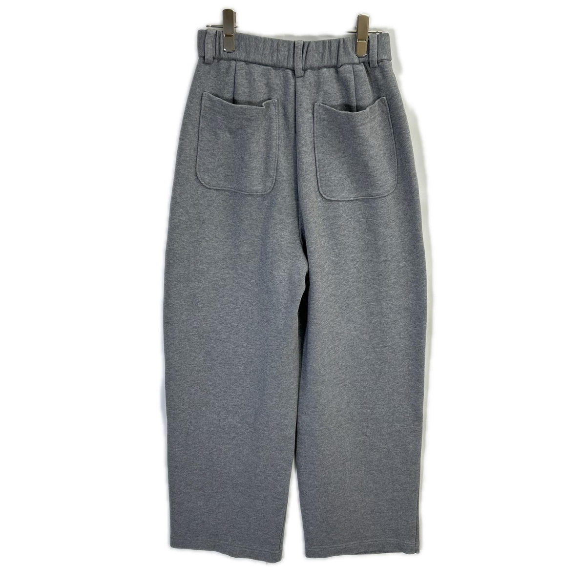 CLANE クラネ 17110-7252 24AW グレー TWO TUCK SWEAT PANTS ツー タック スウェットパンツ ボトムス