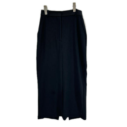 CLANE クラネ 16109-6102 24SS ブラック RIB STRIPE STRAIGHT SKIRT リブストレートスカート スカート