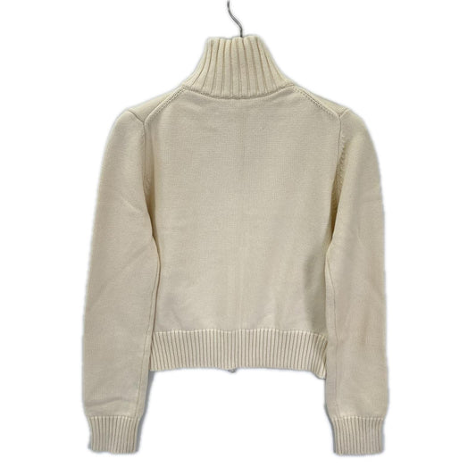 TODAYFUL Todayful 12520508 ivory Compact Zip Knit zip knit jacket top