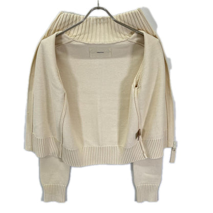 TODAYFUL トゥデイフル 12520508 アイボリー Compact Zip Knit ジップニットジャケット トップス