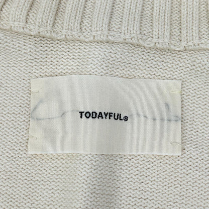 TODAYFUL トゥデイフル 12520508 アイボリー Compact Zip Knit ジップニットジャケット トップス