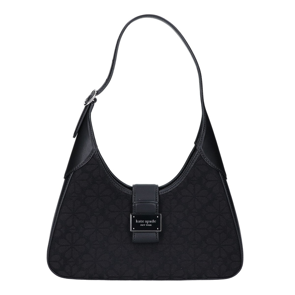 Kate spade ケイトスペード 【美品】KI455 スペード フラワー ジャカード ヌーヴォー スモール ショルダーバッグ