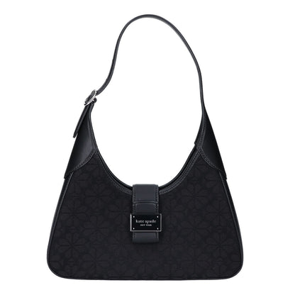 Kate spade ケイトスペード 【美品】KI455 スペード フラワー ジャカード ヌーヴォー スモール ショルダーバッグ