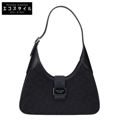Kate spade ケイトスペード 【美品】KI455 スペード フラワー ジャカード ヌーヴォー スモール ショルダーバッグ