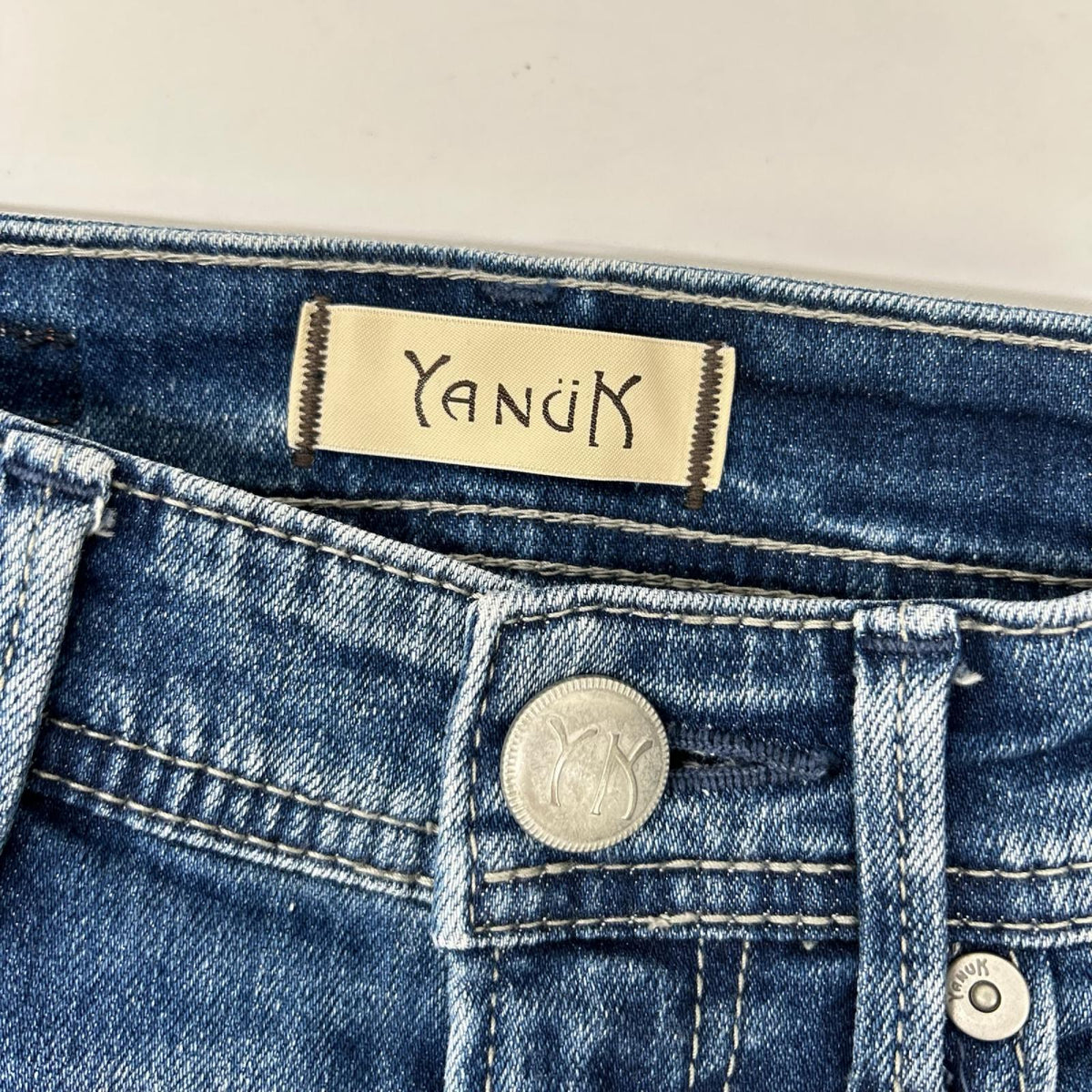 YANUK ヤヌーク 57134307 CVL Wide Flare ワイドフレアデニムパンツ ボトムス