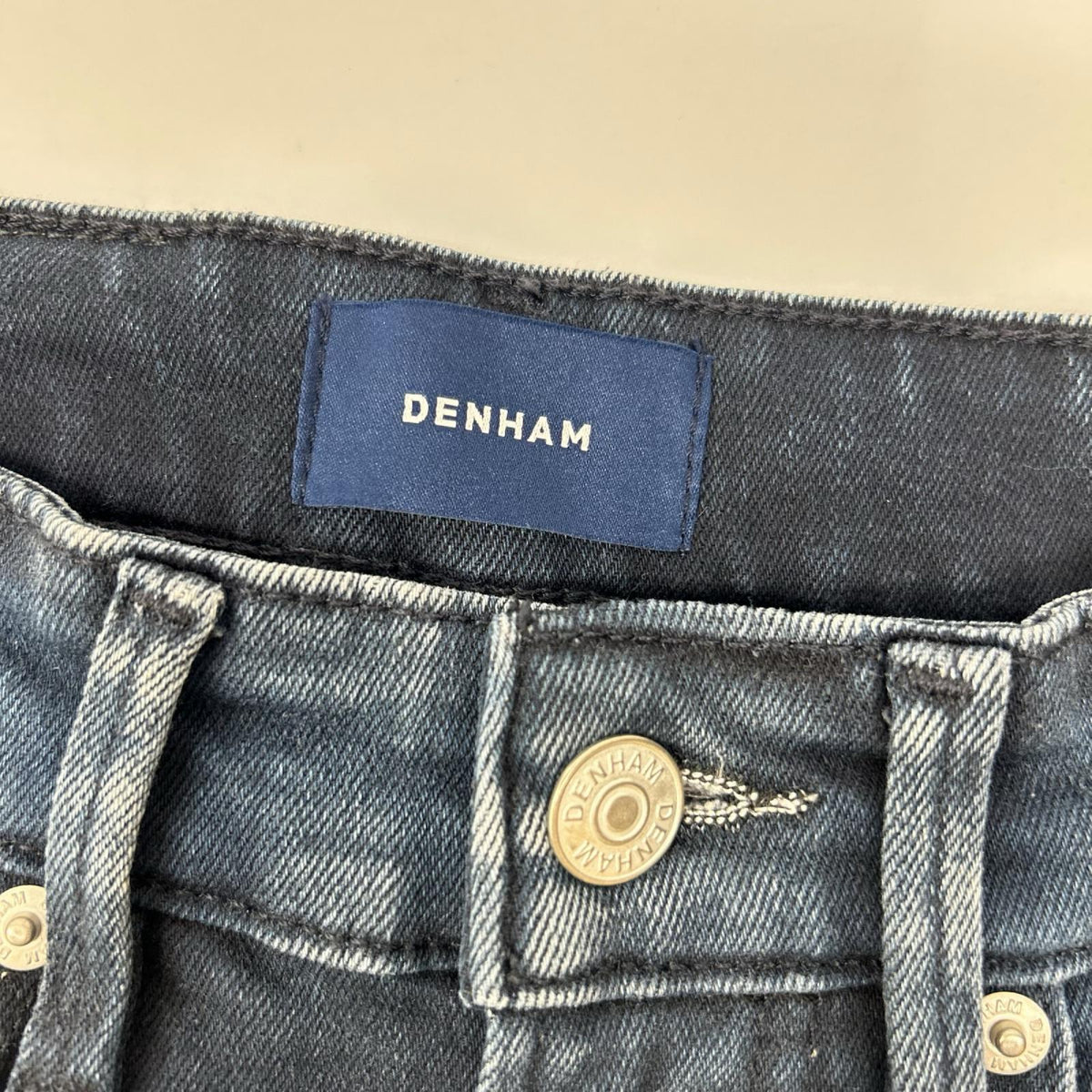 DENHAM デンハム 24年製 ダークインディゴ MIKU WIDE FIT ワイドストレートデニムパンツ ボトムス