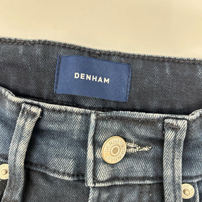 DENHAM デンハム 24年製 ダークインディゴ MIKU WIDE FIT ワイドストレートデニムパンツ ボトムス