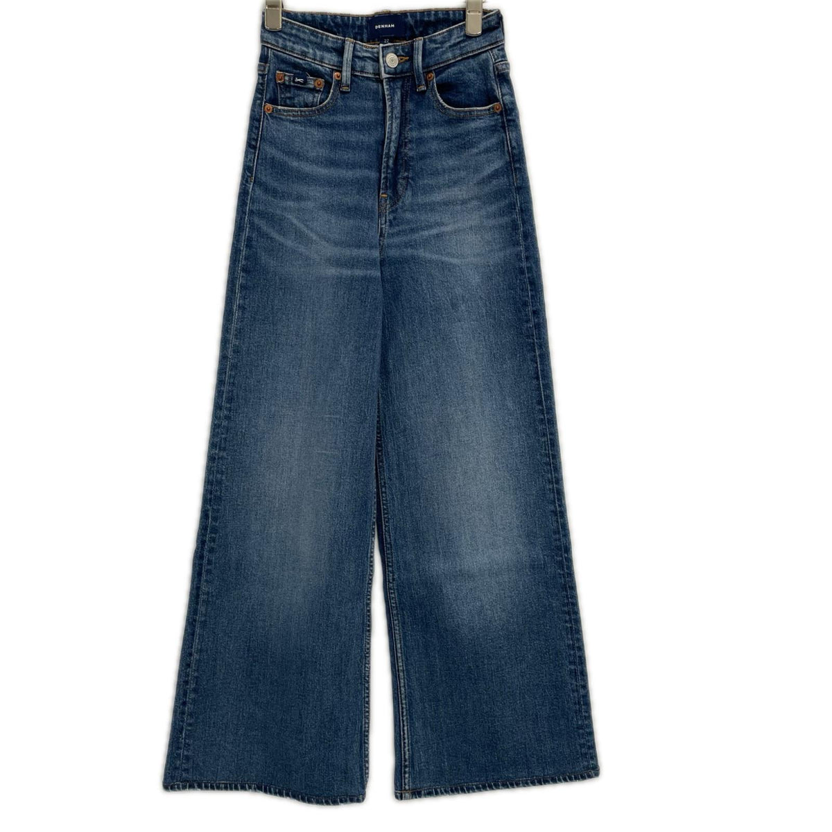 DENHAM デンハム インディゴ MIKU WIDE FIT ワイドストレートデニムパンツ ボトムス
