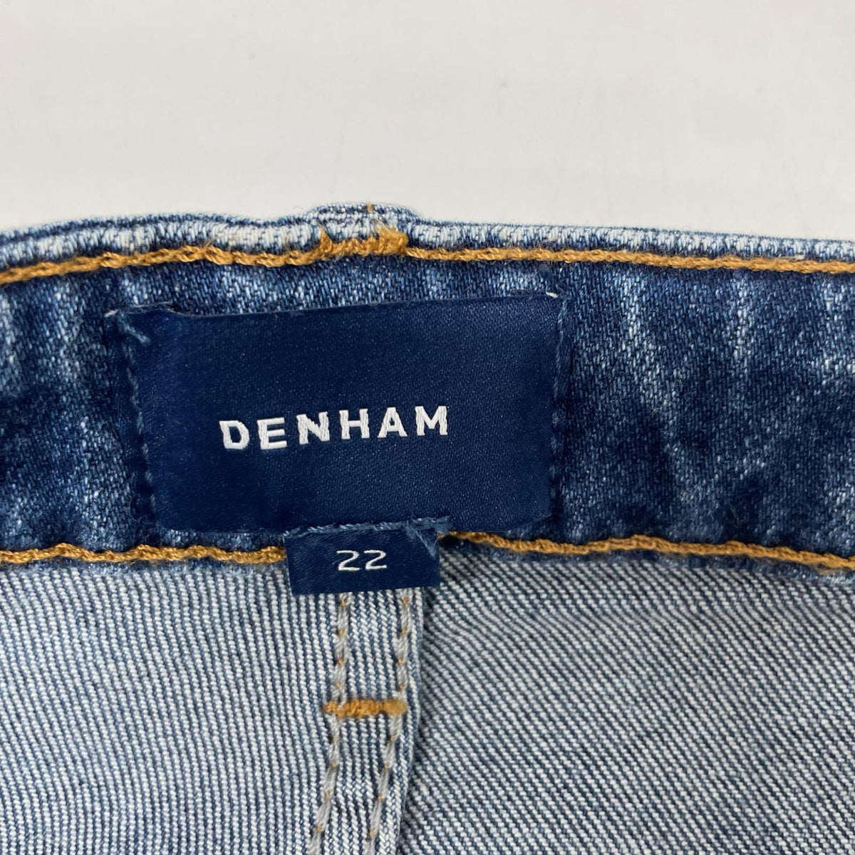DENHAM デンハム インディゴ MIKU WIDE FIT ワイドストレートデニムパンツ ボトムス