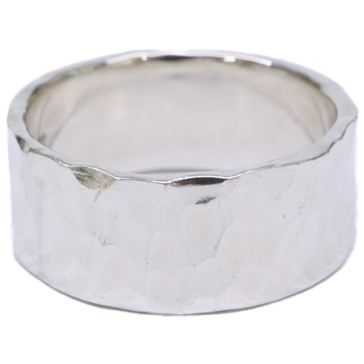 市松 市松 【美品】SILVER ハンマリング リング 指輪