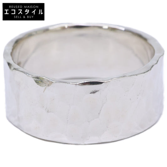 市松 市松 【美品】SILVER ハンマリング リング 指輪