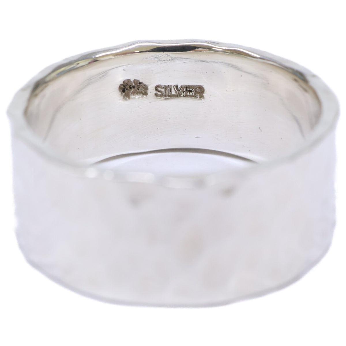 市松 市松 【美品】SILVER ハンマリング リング 指輪