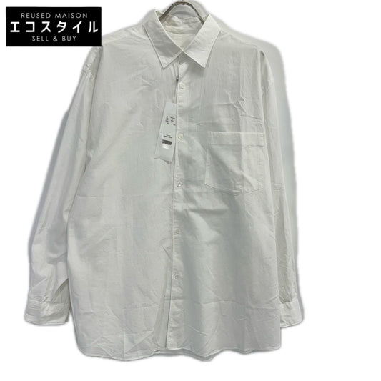 COMOLI コモリ 26AW E03-02001 ホワイト COMOLI SHIRTS/コモリシャツ トップス