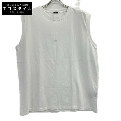 COMOLI コモリ 26SS D01-05015 ホワイト コットンジャージ ノースリーブ トップス