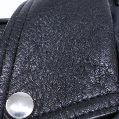 Lewis Leathers ルイスレザー The Real McCoy's別注 LIGHTNING/ライトニング ディアスキン/ブラックナイロン オーバルパッチ ブラックジップ ダブルライダースシジャケット ジャケット