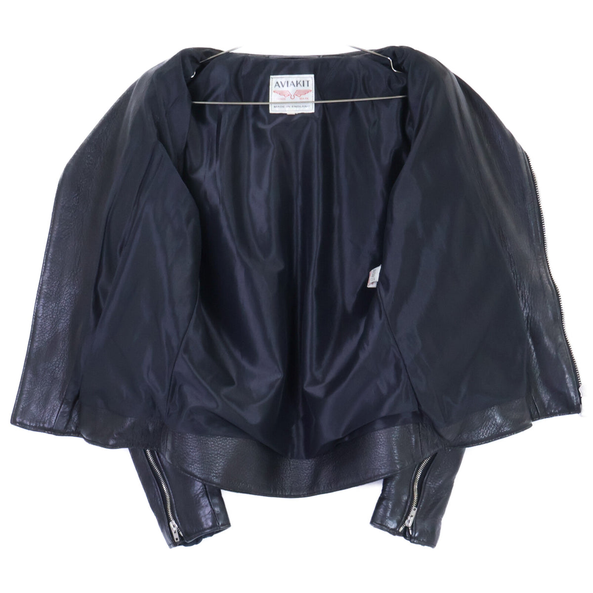 Lewis Leathers ルイスレザー The Real McCoy's別注 LIGHTNING/ライトニング ディアスキン/ブラックナイロン オーバルパッチ ブラックジップ ダブルライダースシジャケット ジャケット