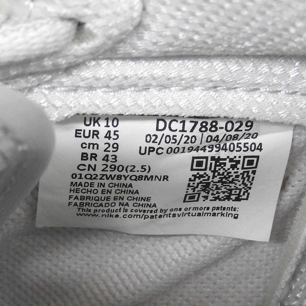 NIKE ナイキ 新品同様 Nike Air Jordan 1 Retro High OG CO.JP／TOKYO スニーカー シューズ メンズ シルバー 29cm DC1788-029 シューズ