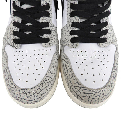 NIKE ナイキ 美品 Nike Air Jordan 1 High OG White Cement/Safari シューズ メンズ グレー 29cm DZ5485-052 シューズ