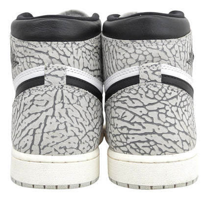 NIKE ナイキ 美品 Nike Air Jordan 1 High OG White Cement/Safari シューズ メンズ グレー 29cm DZ5485-052 シューズ