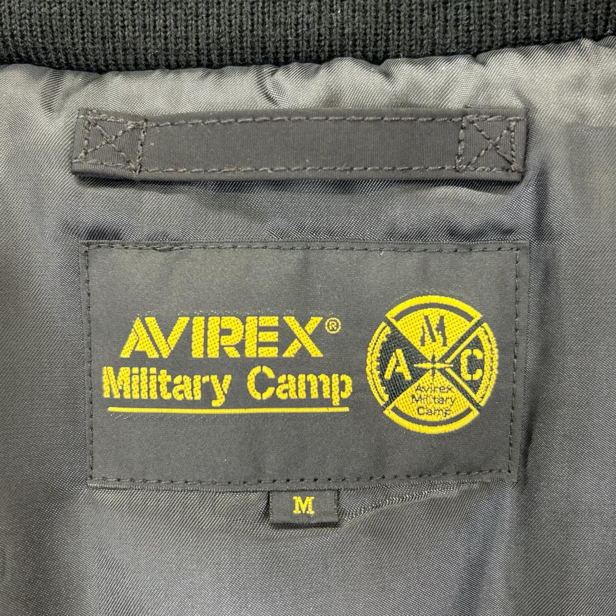 AVIREX アヴィレックス 6192176 ブラック AMC MA-1 MOD フライトジャケット ジャケット