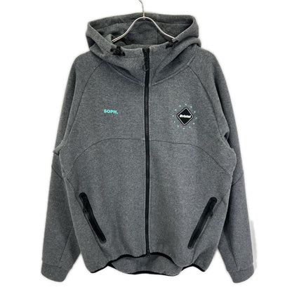 F.C.Real Bristol エフシーリアルブリストル FCRB-222022 22AW グレー VENTILATION HOODIE ベンチレーション フーディー ジャケット