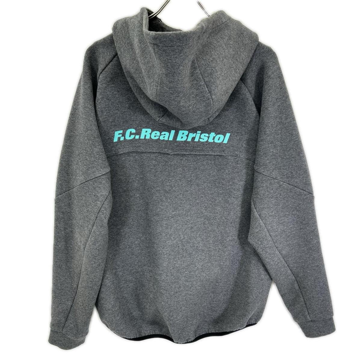 F.C.Real Bristol エフシーリアルブリストル FCRB-222022 22AW グレー VENTILATION HOODIE ベンチレーション フーディー ジャケット