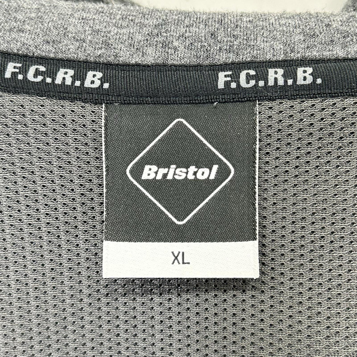 F.C.Real Bristol エフシーリアルブリストル FCRB-222022 22AW グレー VENTILATION HOODIE ベンチレーション フーディー ジャケット