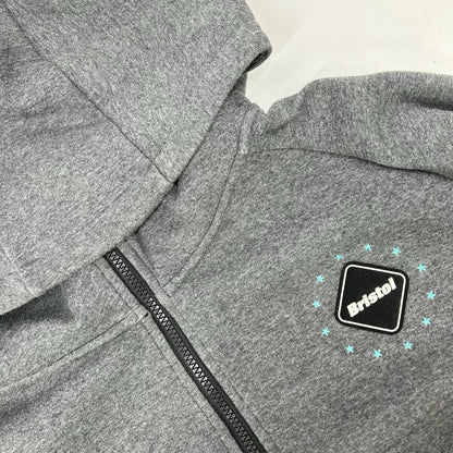 F.C.Real Bristol エフシーリアルブリストル FCRB-222022 22AW グレー VENTILATION HOODIE ベンチレーション フーディー ジャケット