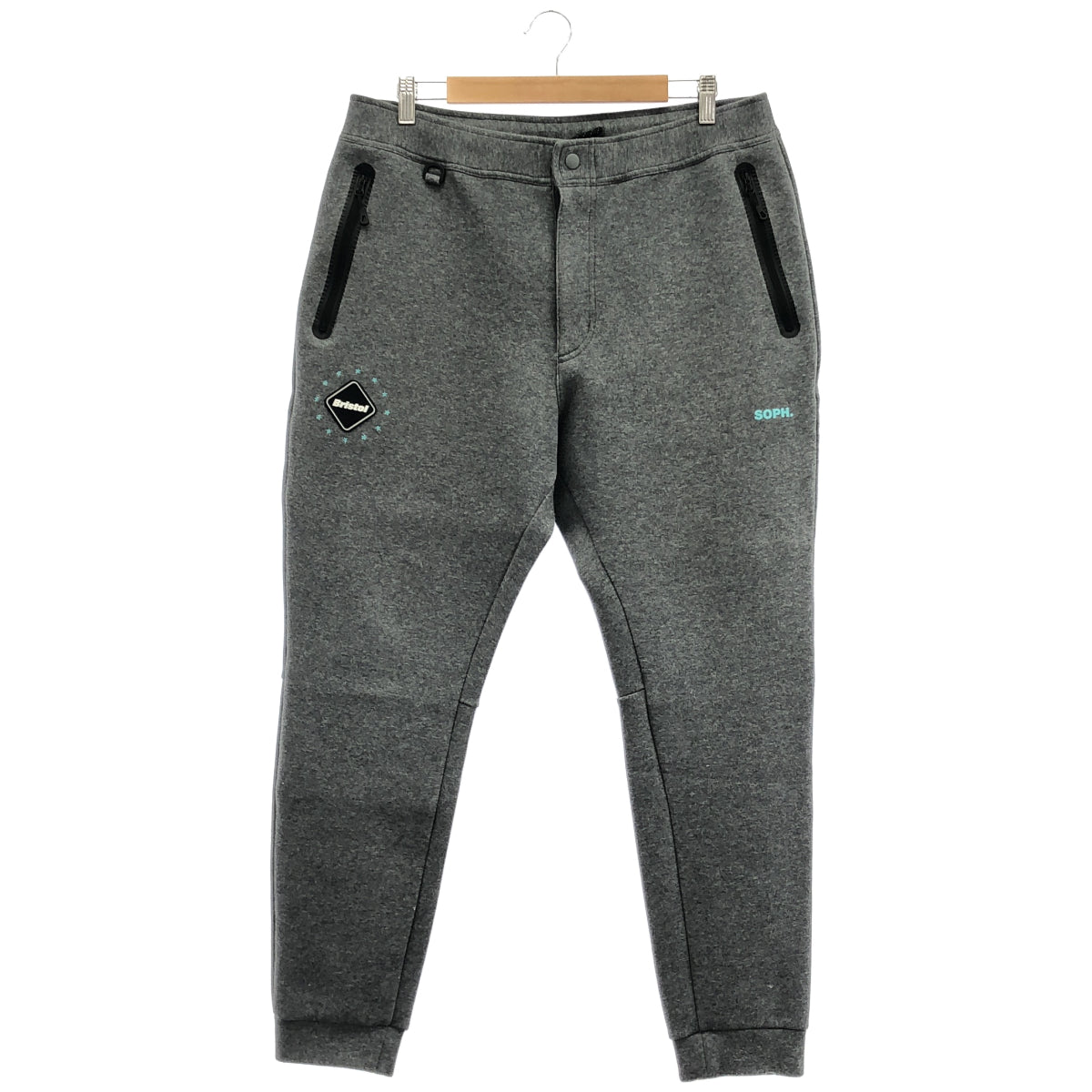 F.C.Real Bristol エフシーリアルブリストル FCRB-222025 22AW グレー TECH SWEAT TRAINING PANTS テック スウェット トレーニング パンツ ボトムス