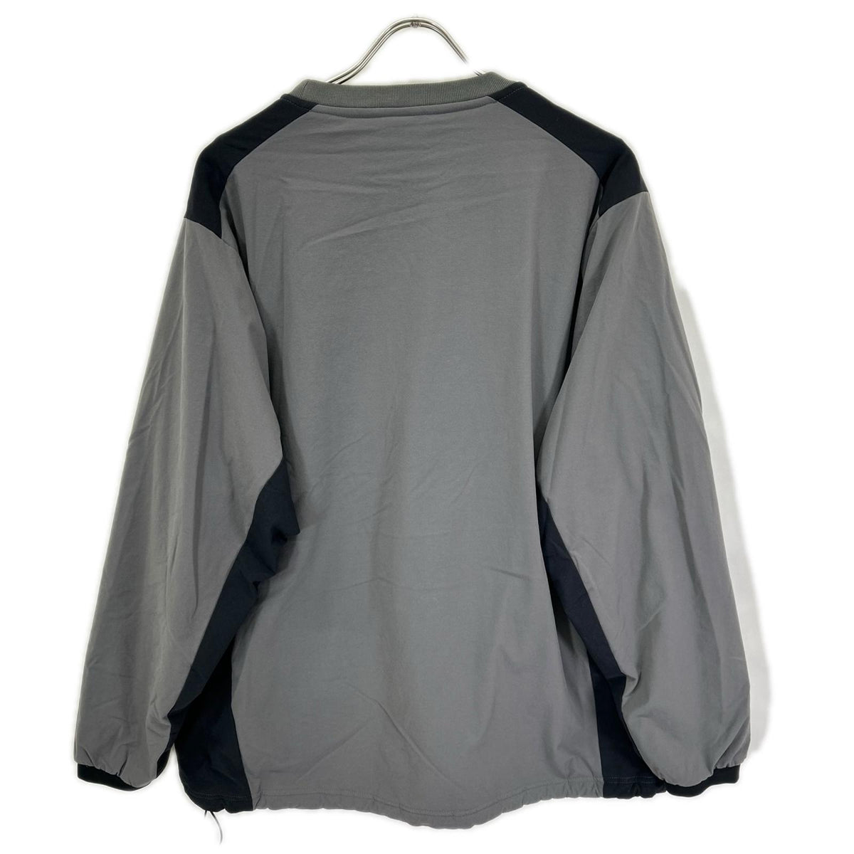 F.C.Real Bristol エフシーリアルブリストル FCRB-222061 22AW グレー LYCRA TRACK CREWNECK TOP ライクラトラッククルーネックトップ トップス