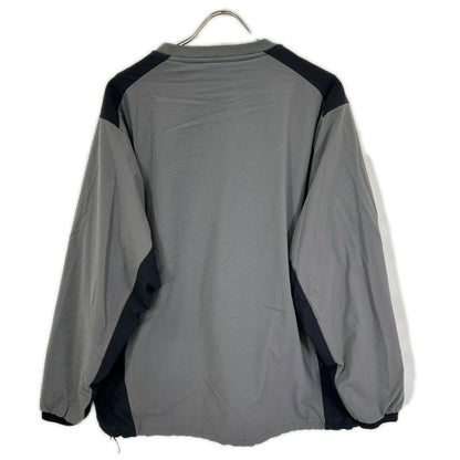 F.C.Real Bristol エフシーリアルブリストル FCRB-222061 22AW グレー LYCRA TRACK CREWNECK TOP ライクラトラッククルーネックトップ トップス