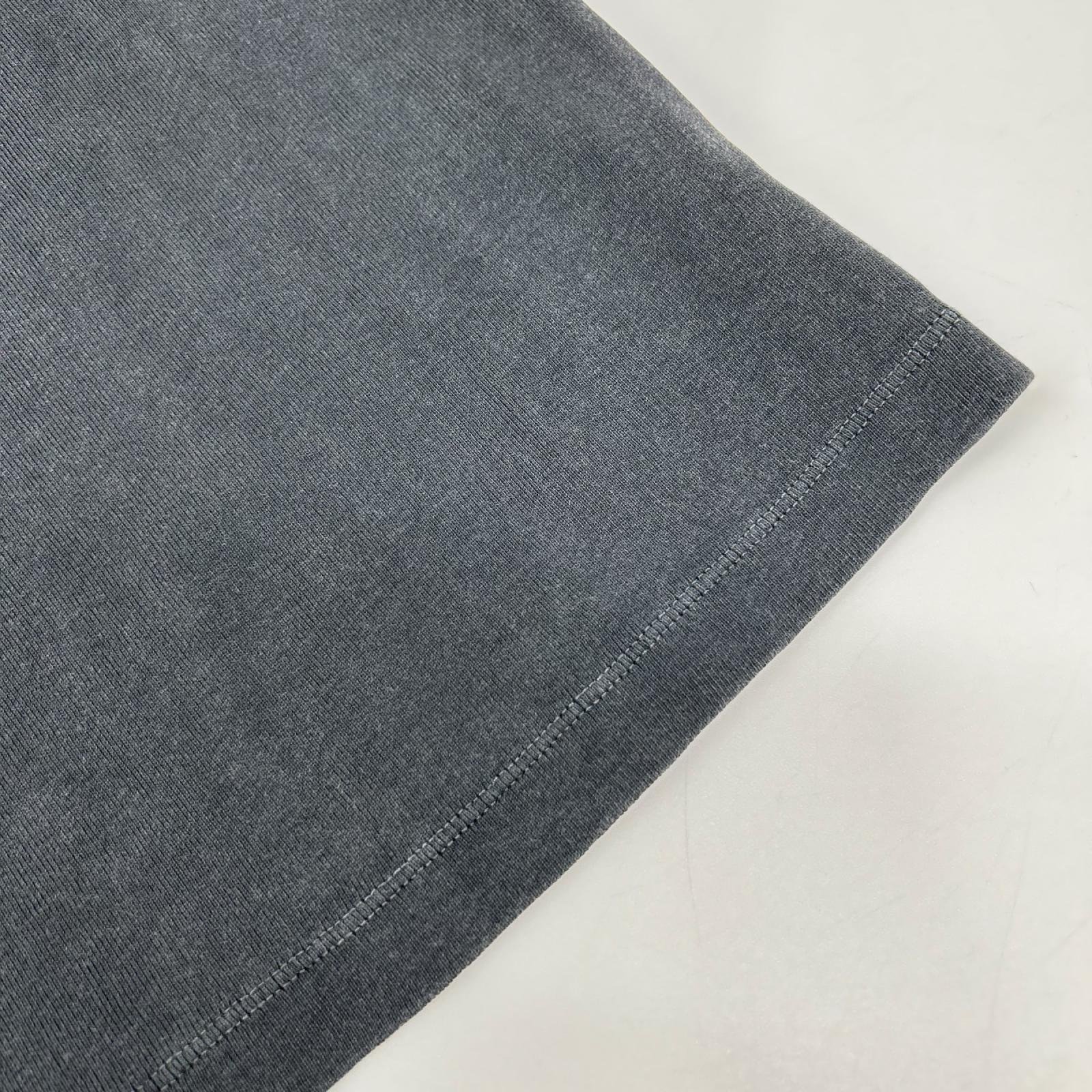 ALEXANDER WANG アレキサンダーワン 4CC2256302 チャコール AWNY レタリンググラフィック 半袖ワンピース ワンピース